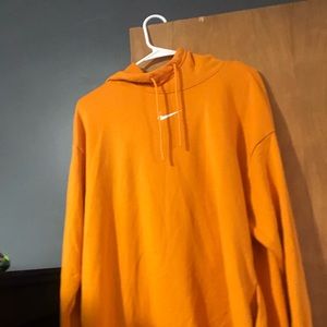 Orange Nike hoodie